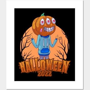 halloween pumpkin 2022 Posters and Art